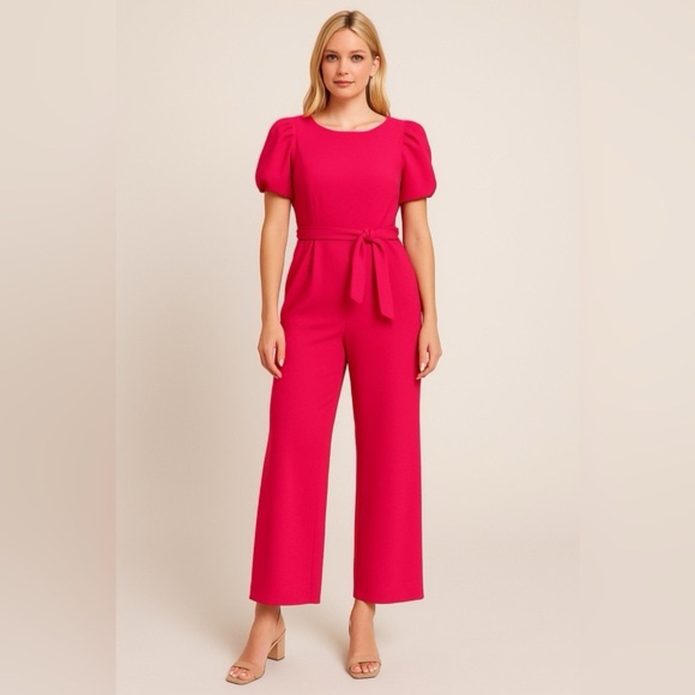 Calvin Klein Raspberry Jumpsuit - Picture 6 of 6